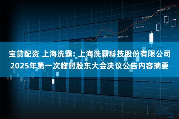 宝贷配资 上海洗霸: 上海洗霸科技股份有限公司2025年第一次临时股东大会决议公告内容摘要