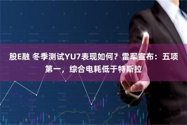 股E融 冬季测试YU7表现如何？雷军宣布：五项第一，综合电耗低于特斯拉